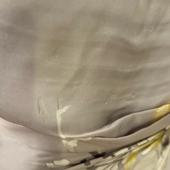 ROBERTO CAVALLI GRAY & FLORAL PEONT GOWN SIZE 38, STUNNING BALLGOWN - Picture 10 of 17